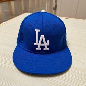 Dodgers Baseball Hat - Team MLB Flat Visor Cap by OC Sports